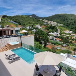 Casa em Escarpas do Lago Vista Perfeita 4 Suítes